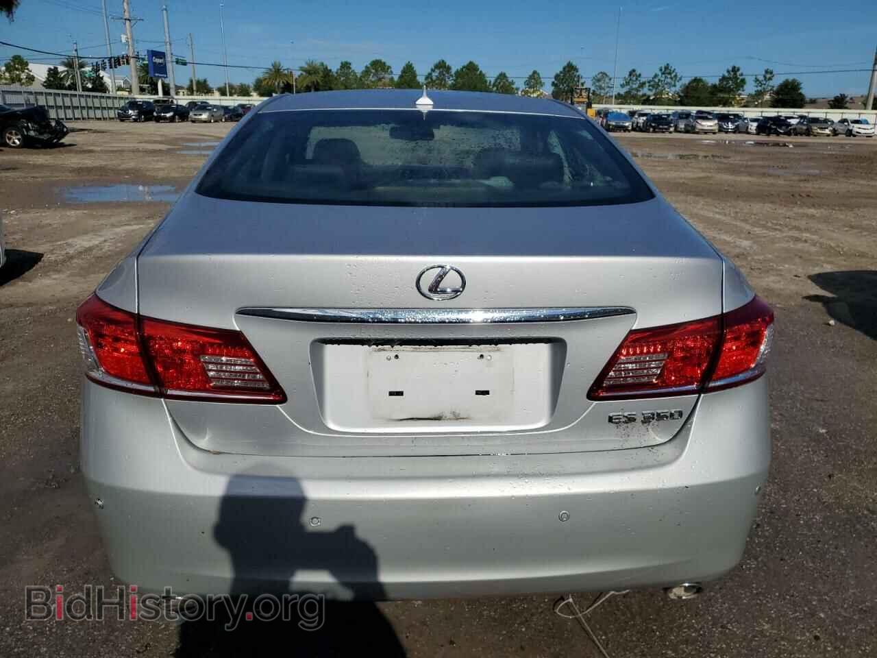2012 LEXUS ES350 - VIN: JTHBK1EG4C2473017 - Фото 6