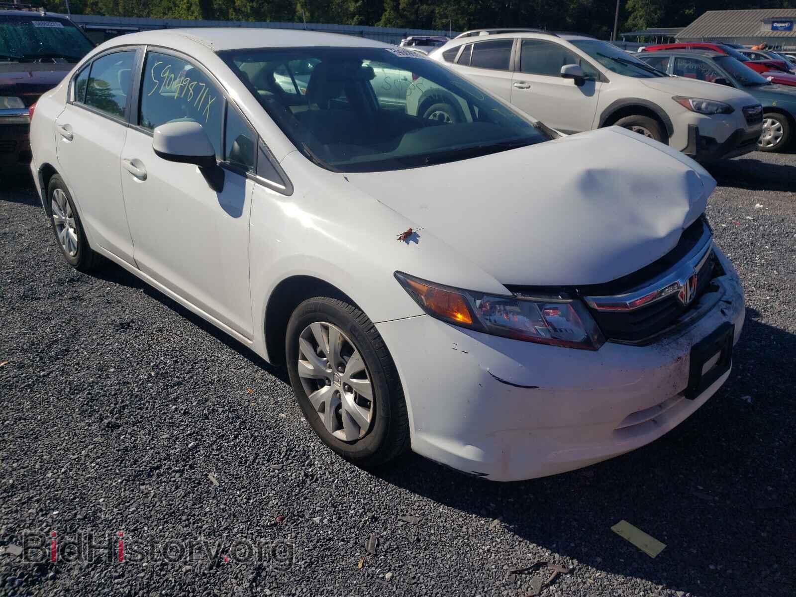 Фотография 2HGFB2F54CH306249 - HONDA CIVIC 2012