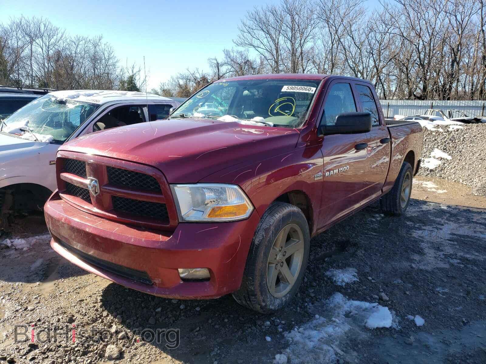 2012 DODGE RAM 1500 - VIN: 1C6RD7FT0CS238923 - Фото 2