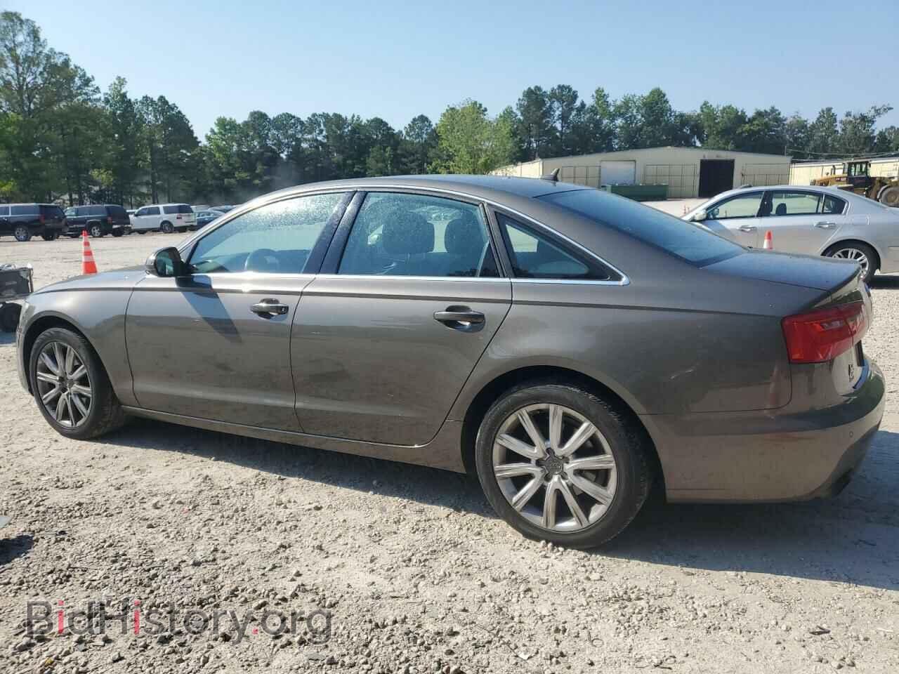 2013 AUDI A6 - VIN: WAUGFAFC0DN048754 - Фото 2