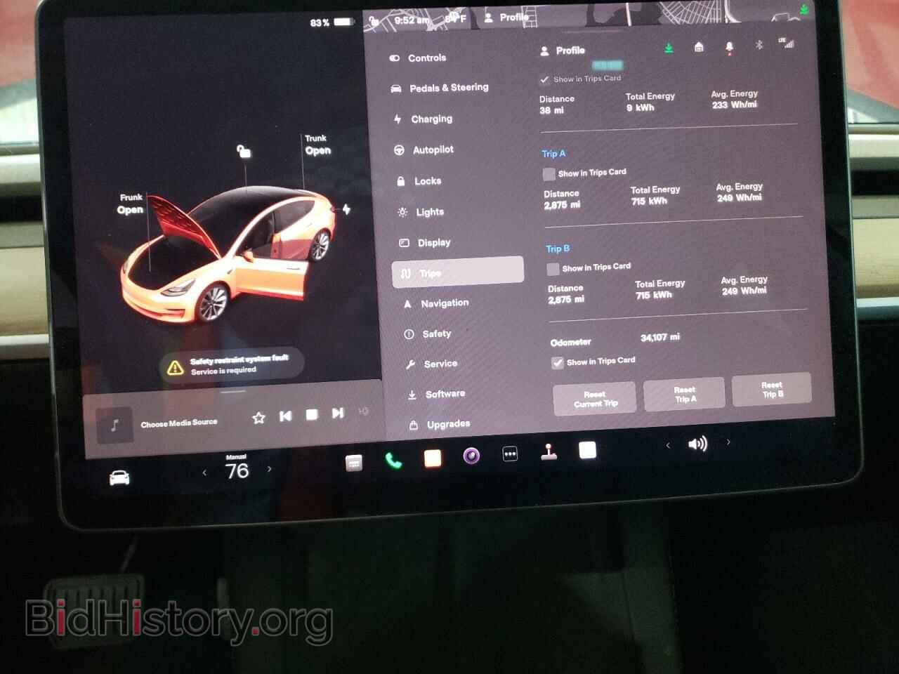 2022 TESLA MODEL 3 - VIN: 5YJ3E1EA1NF190759 - Photo 9