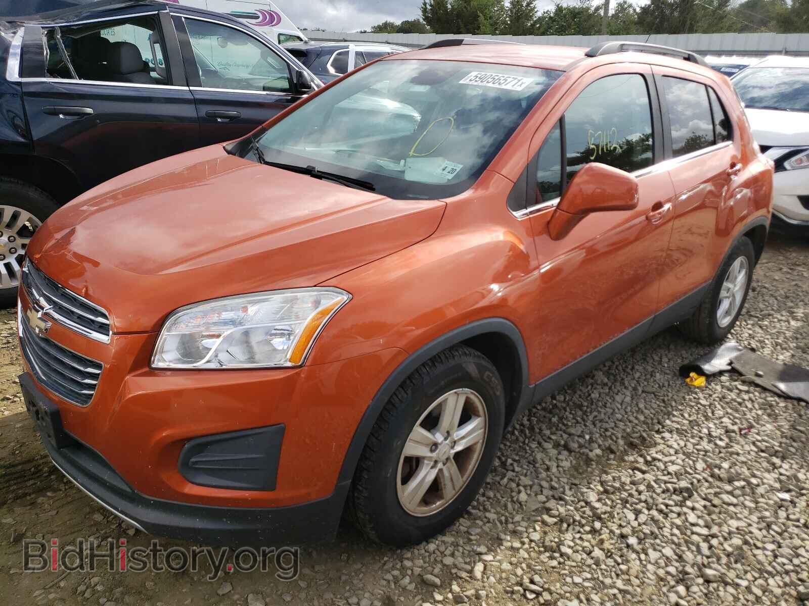 2015 CHEVROLET TRAX - VIN: KL7CJLSB2FB100332 - Фото 2