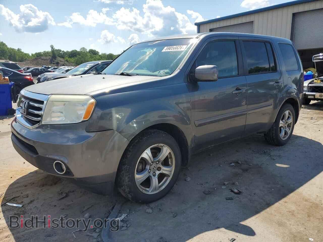Photo 5FNYF4H45CB076822 - HONDA PILOT 2012