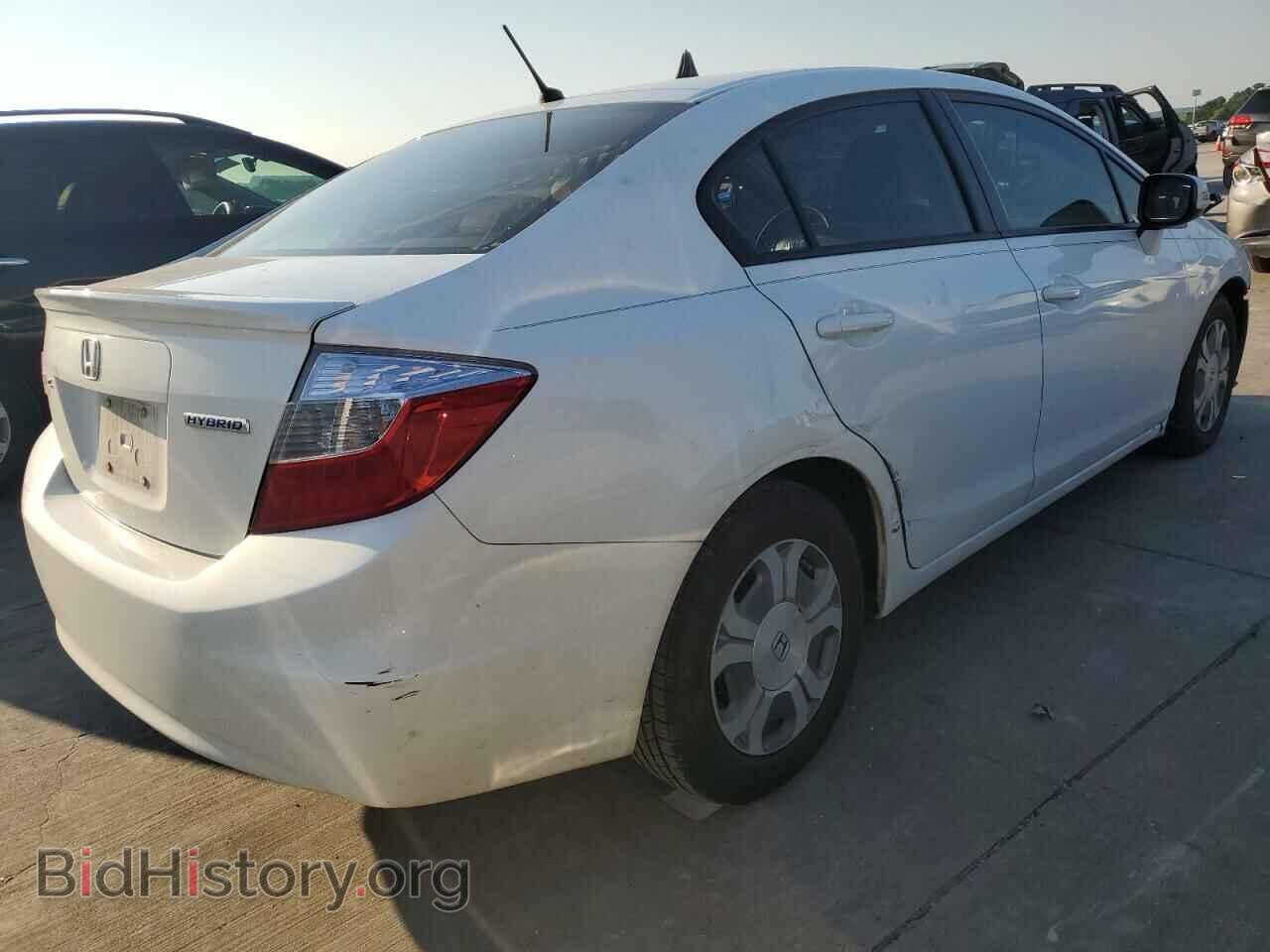 2012 HONDA CIVIC - VIN: JHMFB4F35CS001729 - Фото 3