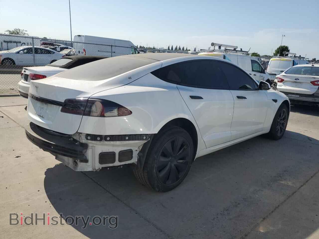 2021 TESLA MODEL S - VIN: 5YJSA1E53MF443119 - Фото 3