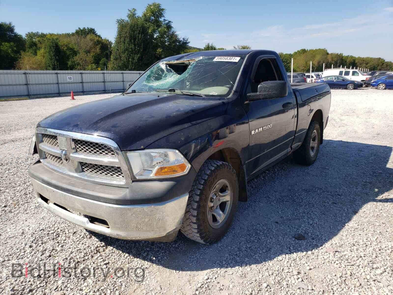 2012 DODGE RAM 1500 - VIN: 3C6JD7AP4CG227020 - Фото 2
