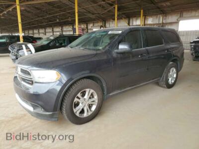 2012 Dodge DURANGO SXT, black — VIN 1C4RDHAG6CC335336, Copart