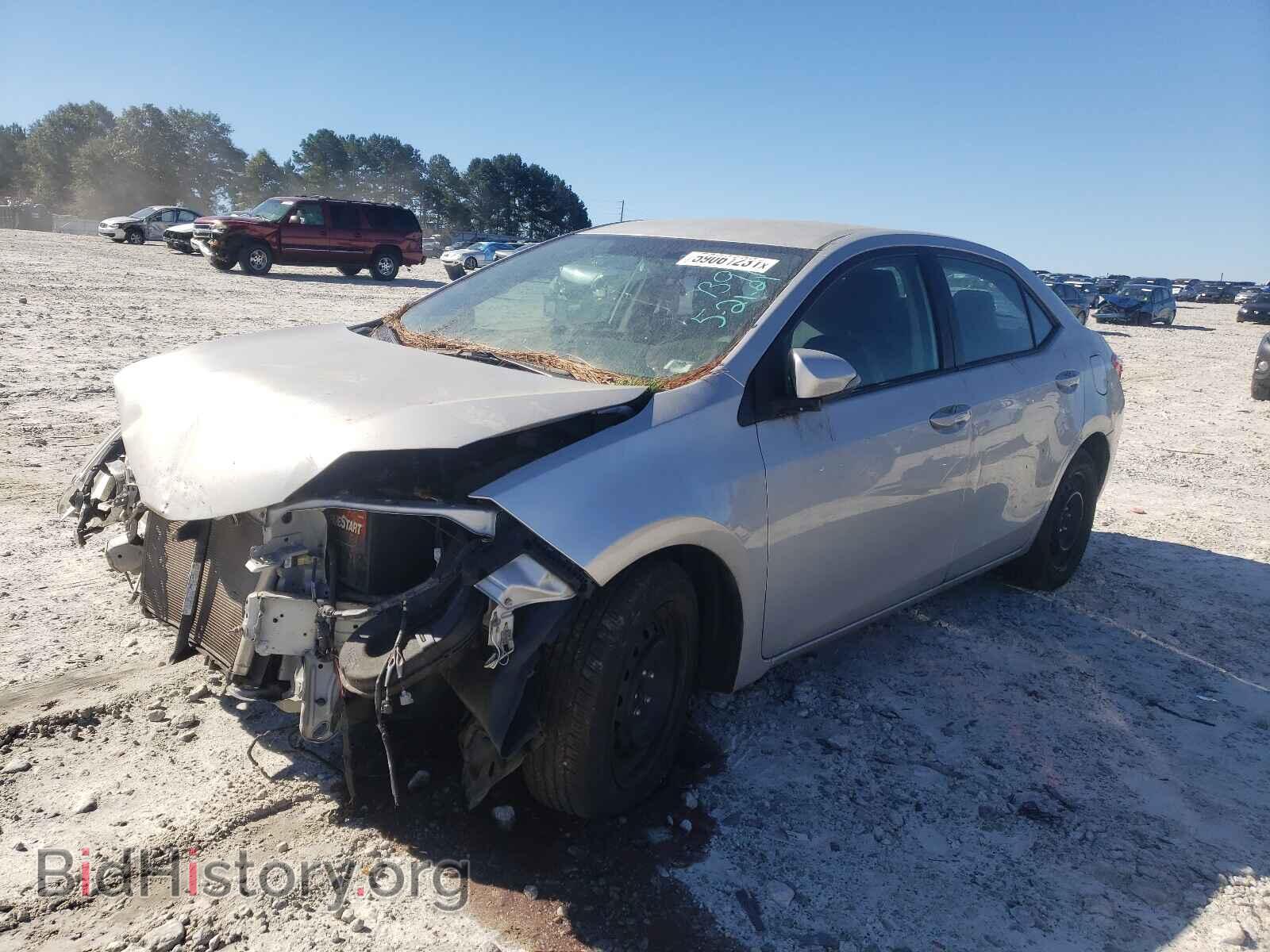 2014 TOYOTA COROLLA - VIN: 2T1BURHE2EC207391 - Фото 2