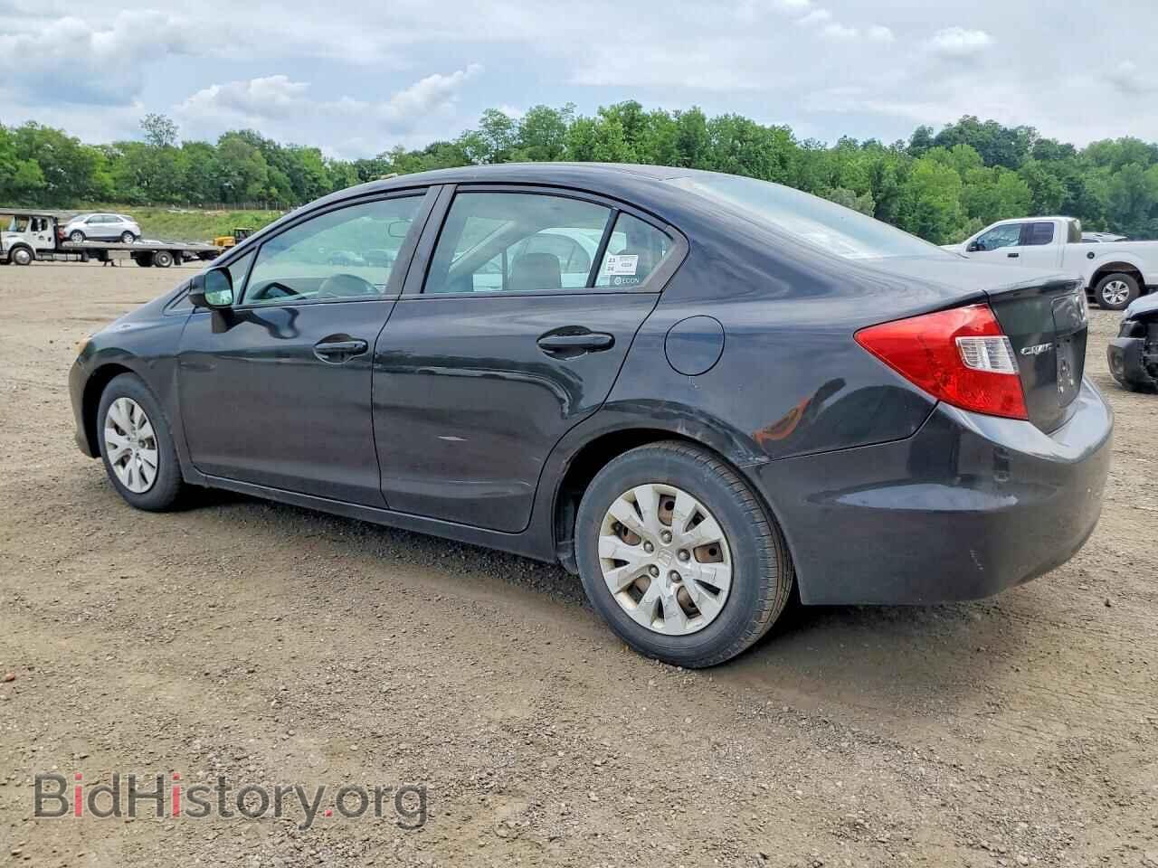 2012 HONDA CIVIC - VIN: 2HGFB2F56CH604818 - Фото 2