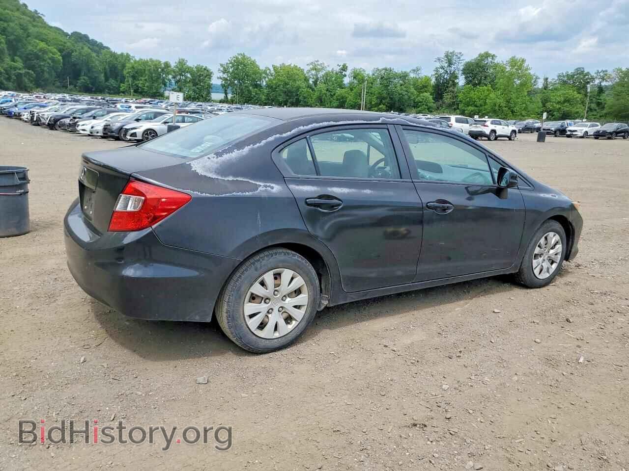 2012 HONDA CIVIC - VIN: 2HGFB2F56CH604818 - Фото 3