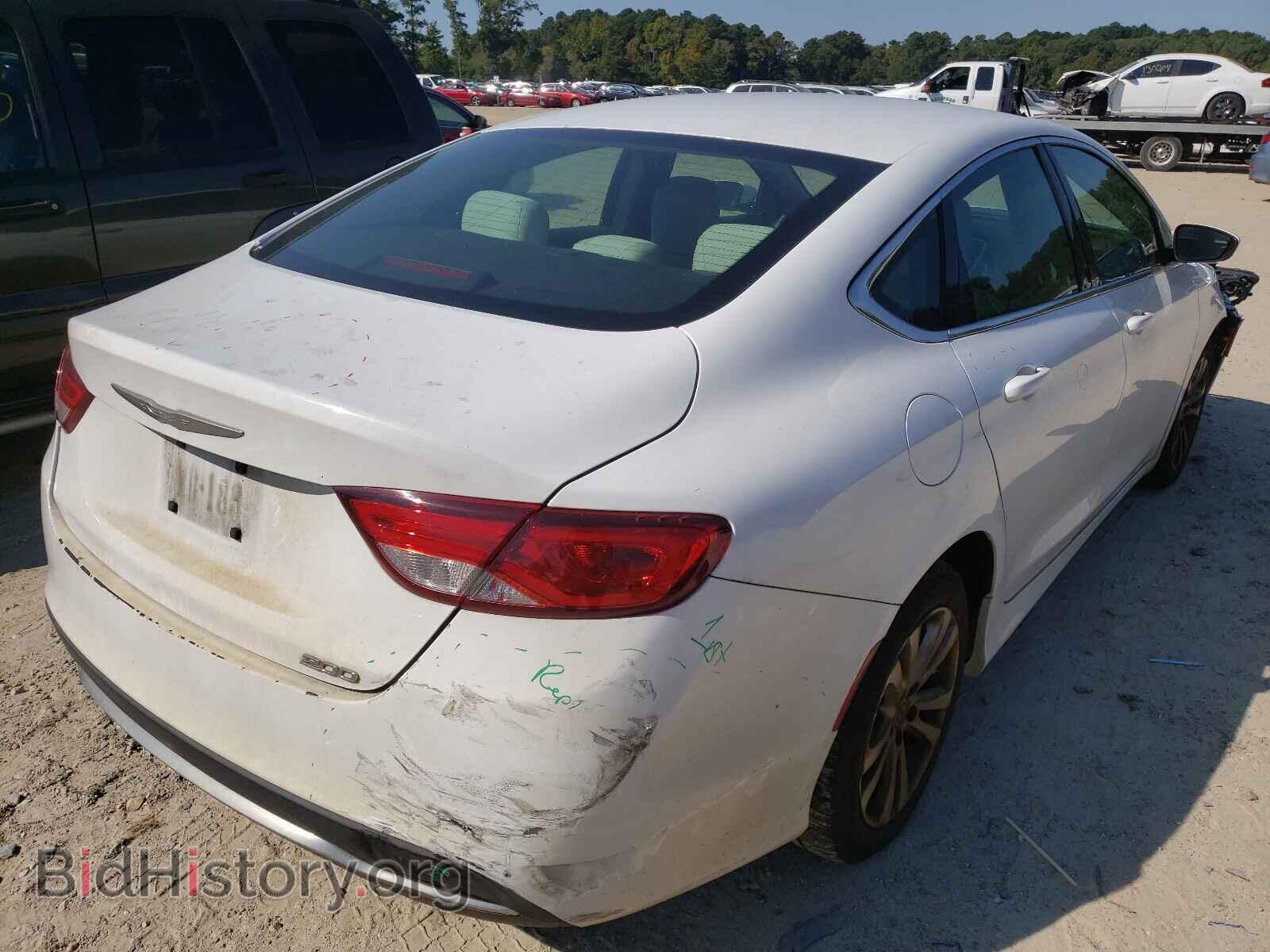 2015 CHRYSLER 200 - VIN: 1C3CCCAB6FN678080 - Фото 4
