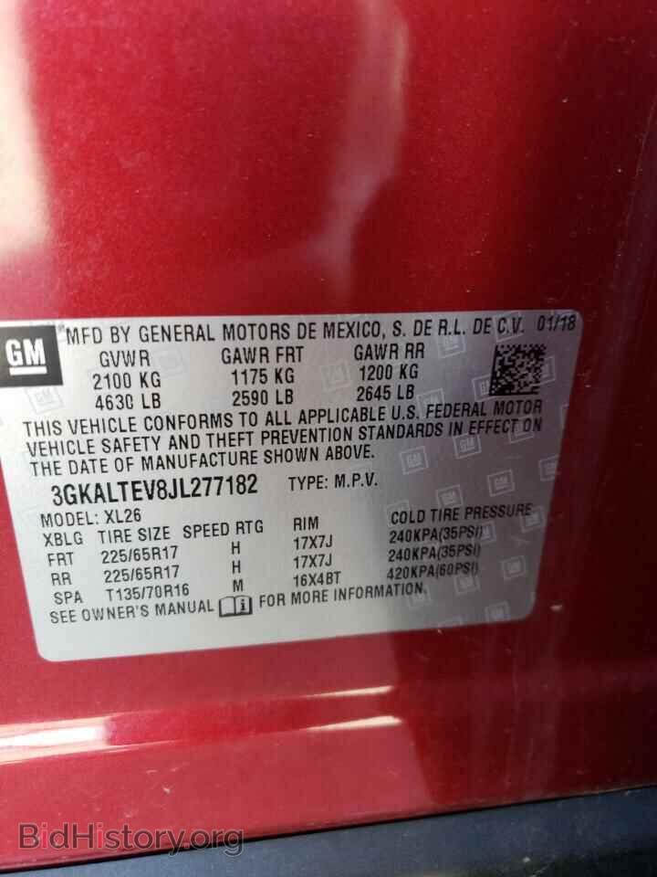 2018 GMC TERRAIN - VIN: 3GKALTEV8JL277182 - Фото 14