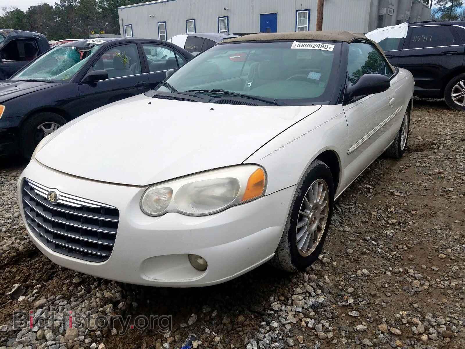 2005 CHRYSLER SEBRING - VIN: 1C3EL55R65N603065 - Фото 2