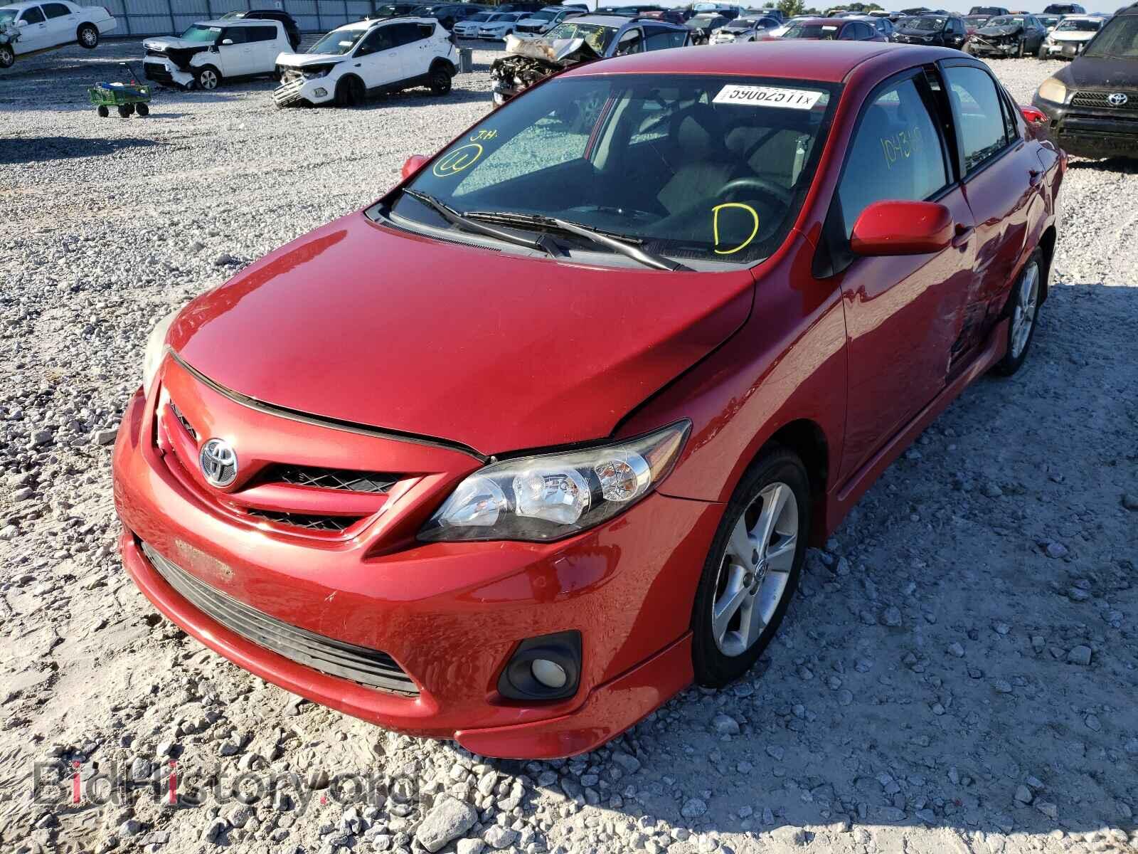 2011 TOYOTA COROLLA - VIN: 2T1BU4EE0BC706032 - Фото 2