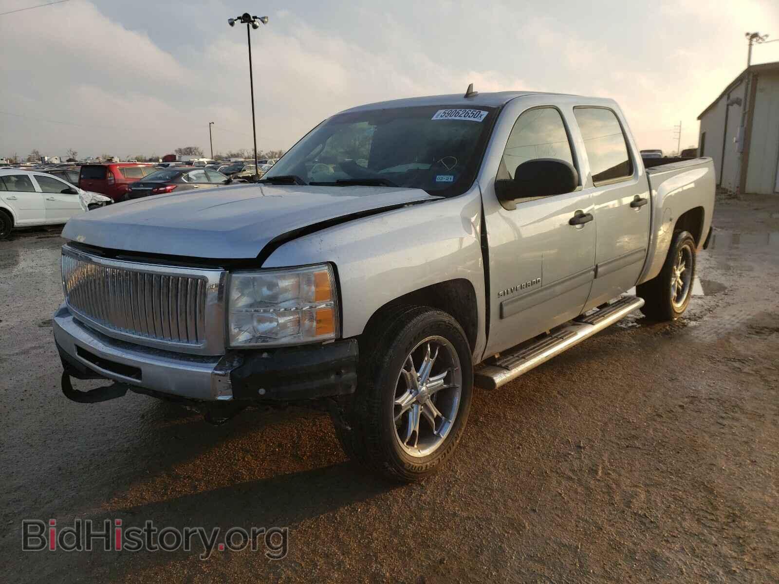 2011 CHEVROLET SILVERADO - VIN: 3GCPCREAXBG392964 - Фото 2