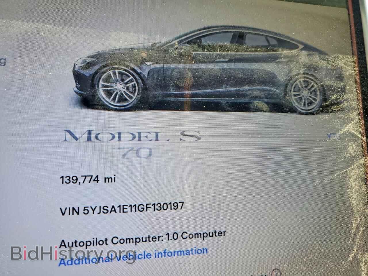 2016 TESLA MODEL S - VIN: 5YJSA1E11GF130197 - Photo 9