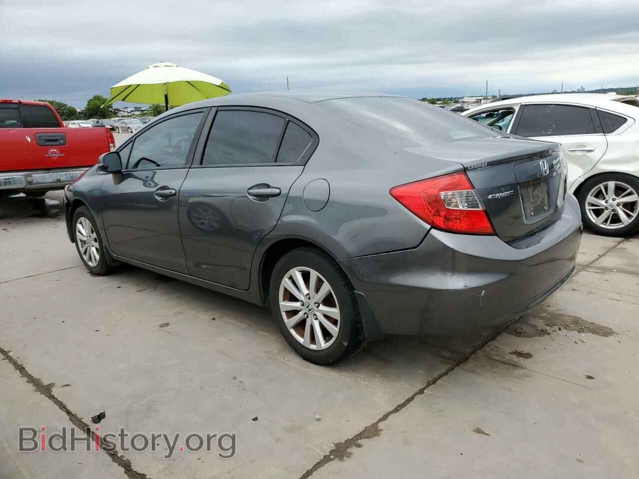 2012 HONDA CIVIC - VIN: 19XFB2F86CE102542 - Фото 2