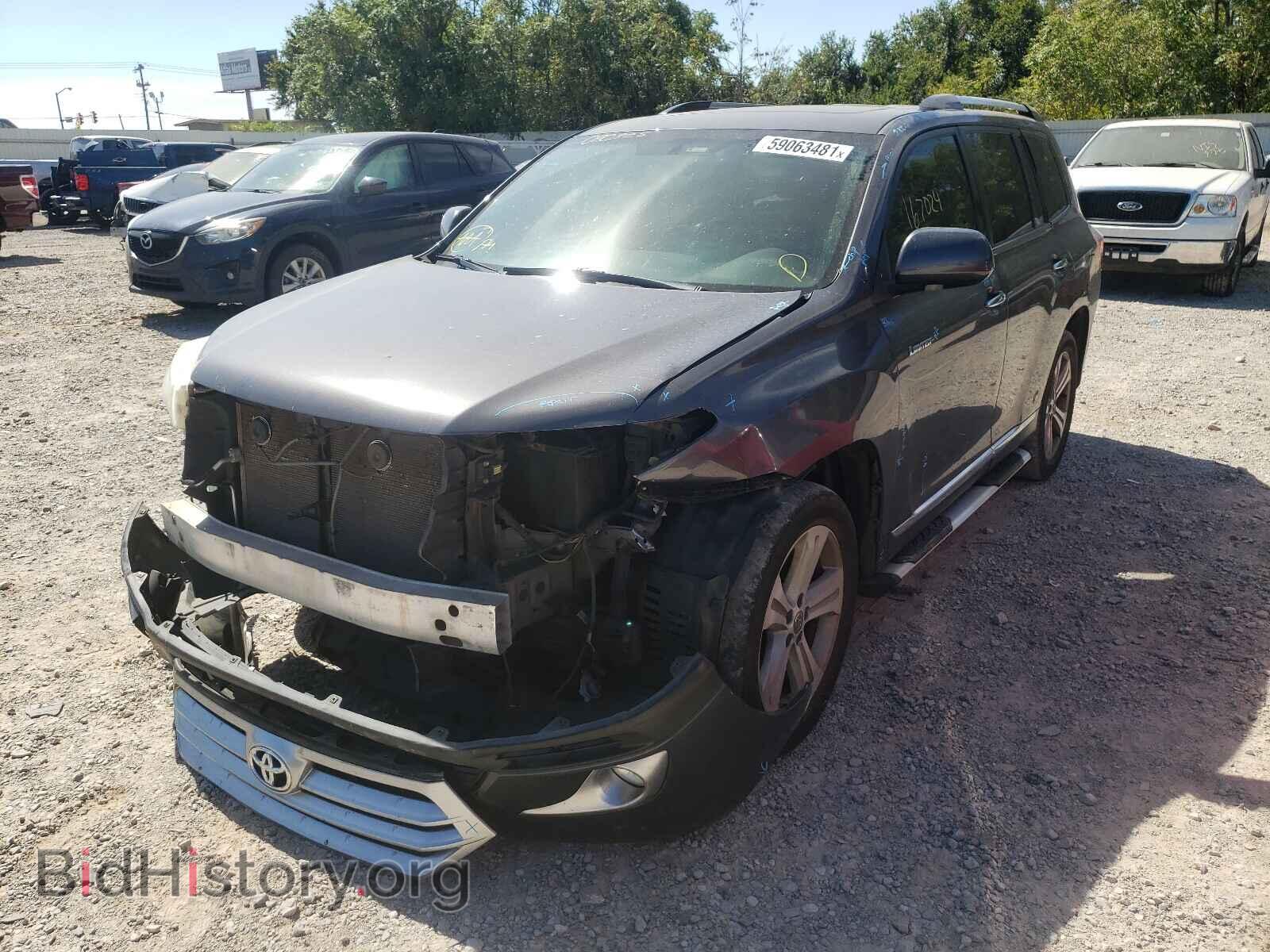 2012 TOYOTA HIGHLANDER - VIN: 5TDYK3EHXCS080325 - Фото 2