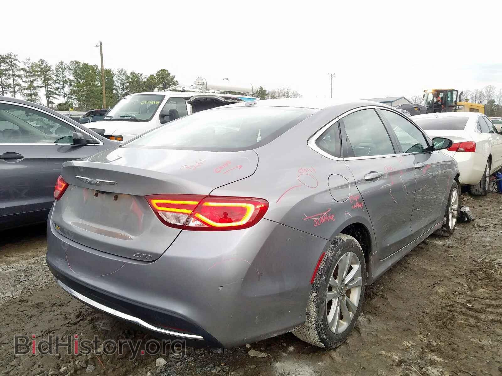 2016 CHRYSLER 200 - VIN: 1C3CCCABXGN110920 - Фото 4
