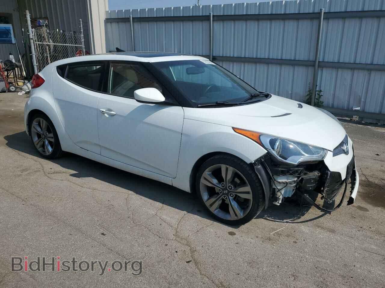 2013 HYUNDAI VELOSTER - VIN: KMHTC6AD0DU092617 - Фото 4
