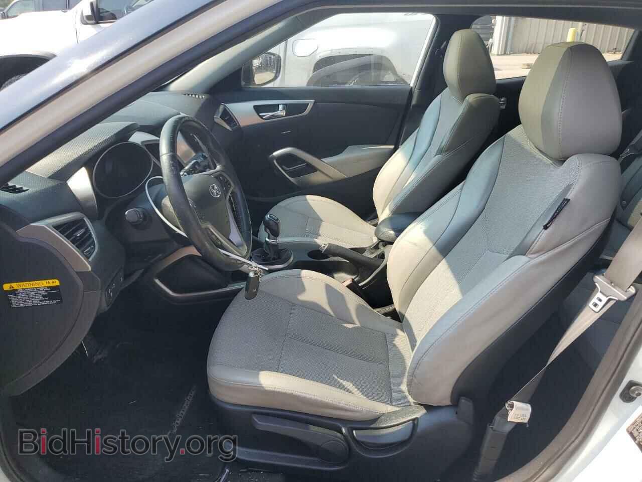 2013 HYUNDAI VELOSTER - VIN: KMHTC6AD0DU092617 - Фото 7