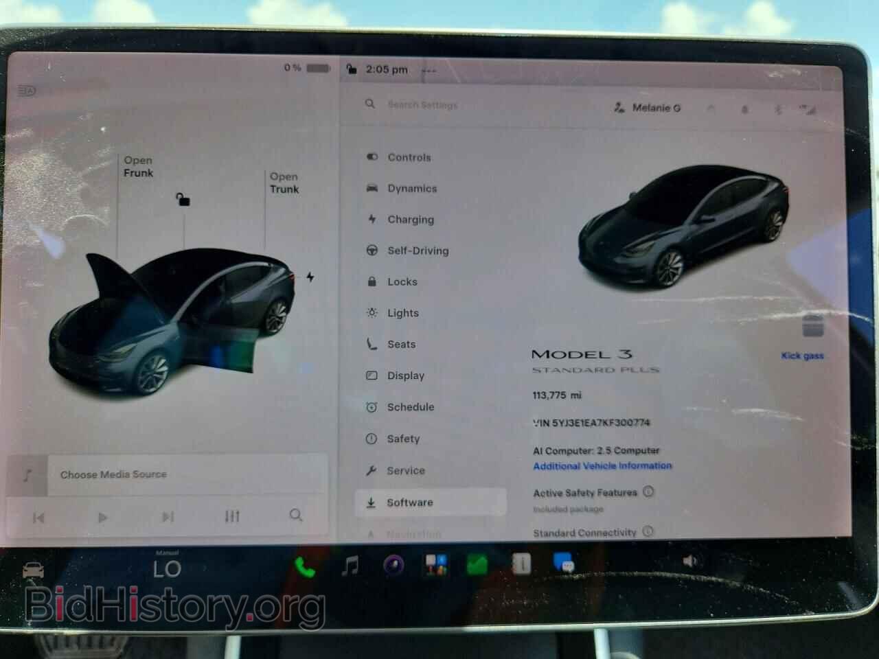 2019 TESLA MODEL 3 - VIN: 5YJ3E1EA7KF300774 - Photo 9