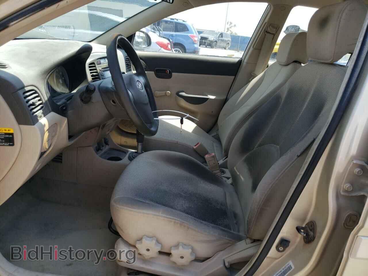 2006 HYUNDAI ACCENT - VIN: KMHCN46C36U025947 - Фото 7