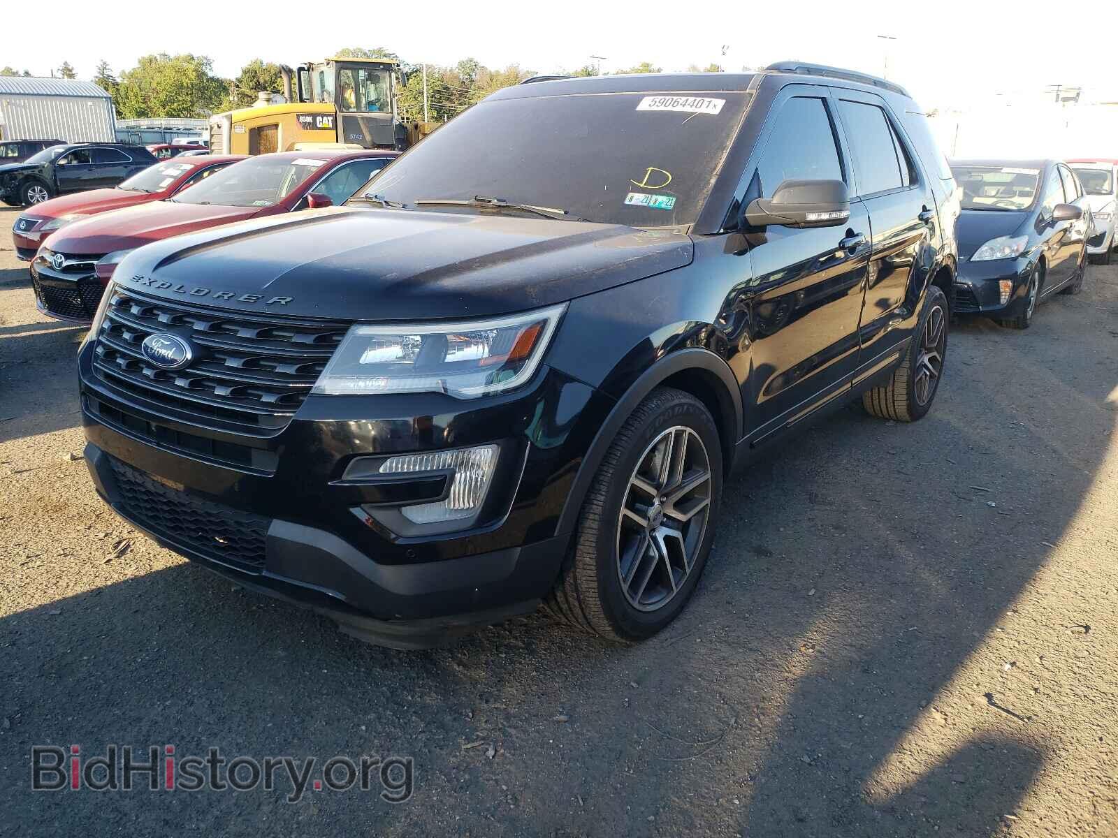 2016 FORD EXPLORER - VIN: 1FM5K8GT5GGA74171 - Фото 2