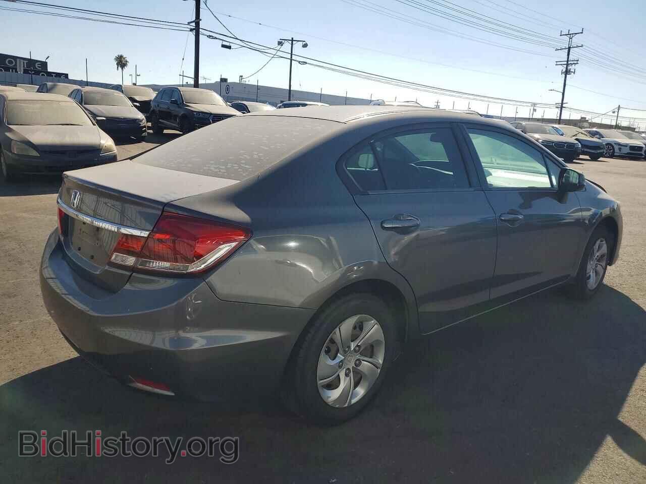 2013 HONDA CIVIC - VIN: 2HGFB2F51DH528149 - Фото 3