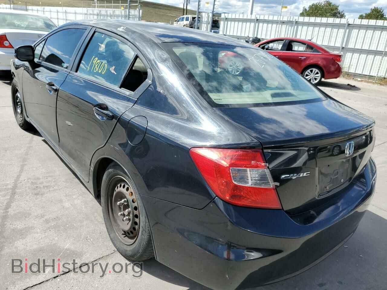 2012 HONDA CIVIC - VIN: 19XFB2F58CE344545 - Фото 3