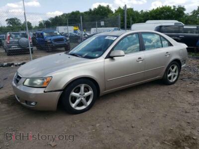 2007 Hyundai SONATA SE, бежевый — VIN 5NPEU46F07H212228, Copart