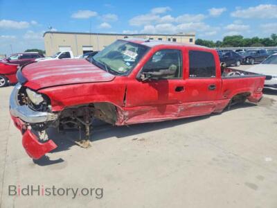 2005 GMC SIERRA K1500, red — VIN 2GTEK13TX51119990, Copart