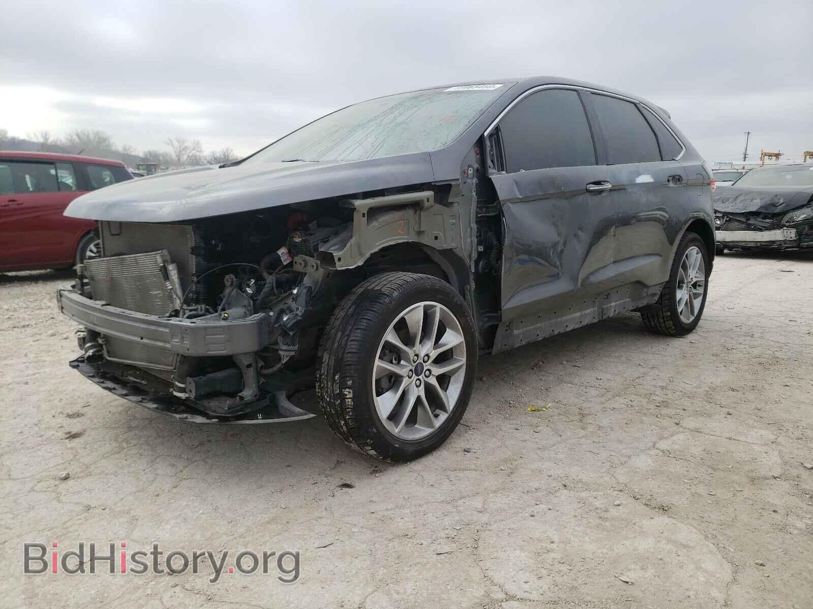 2015 FORD EDGE - VIN: 2FMTK3K98FBB91755 - Фото 2