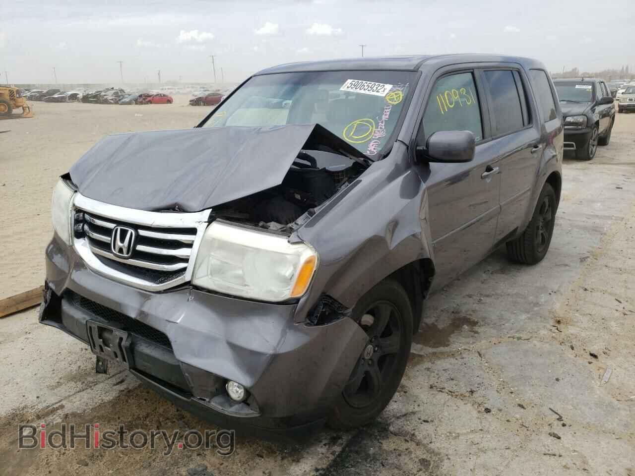2014 HONDA PILOT - VIN: 5FNYF3H51EB004473 - Фото 2