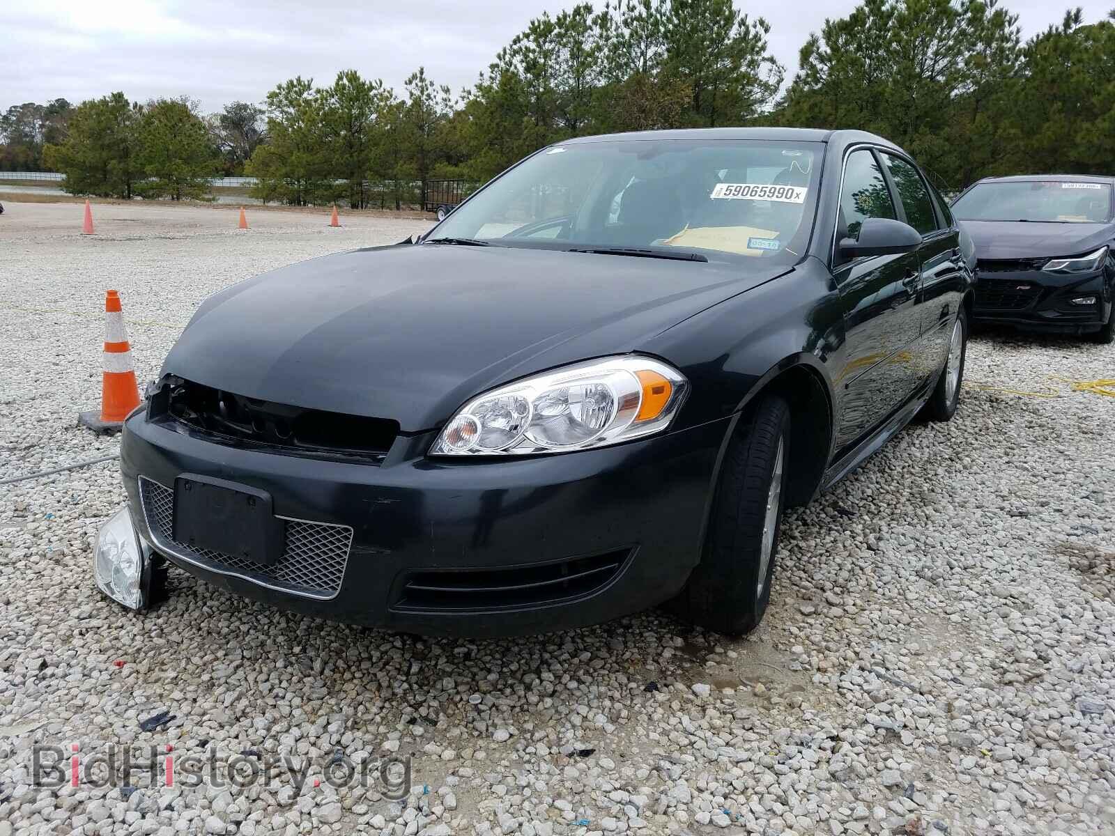 2014 CHEVROLET IMPALA - VIN: 2G1WB5E31E1188651 - Фото 2