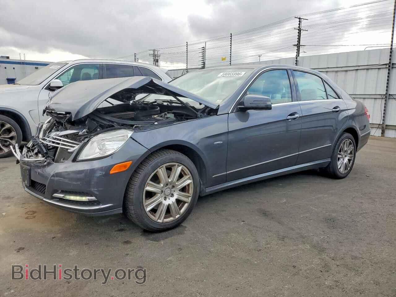 Photo WDDHF8JB4CA552024 - MERCEDES-BENZ E-CLASS 2012
