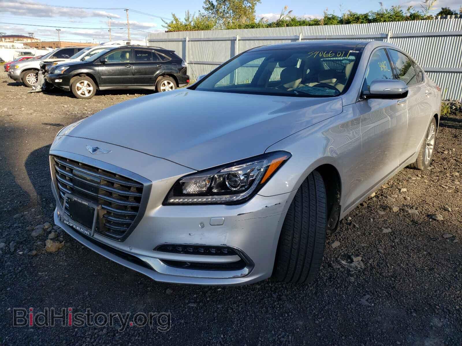 2018 GENESIS G80 - VIN: KMHGN4JE5JU250731 - Фото 2