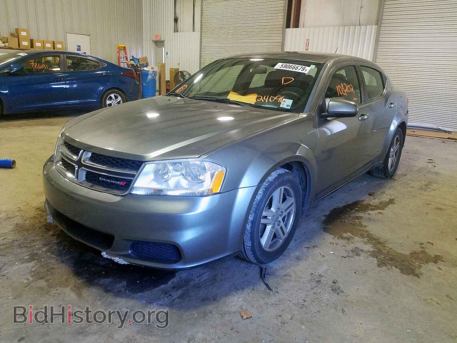 2012 DODGE AVENGER - VIN: 1C3CDZCB8CN224096 - Фото 2