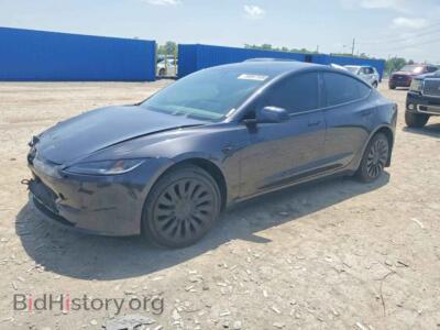 2024 Tesla MODEL 3, темно-серый — VIN 5YJ3E1EA0RF843958, Copart