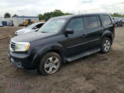 2013 Honda PILOT Exln, черный — VIN 5FNYF4H74DB069629, Copart