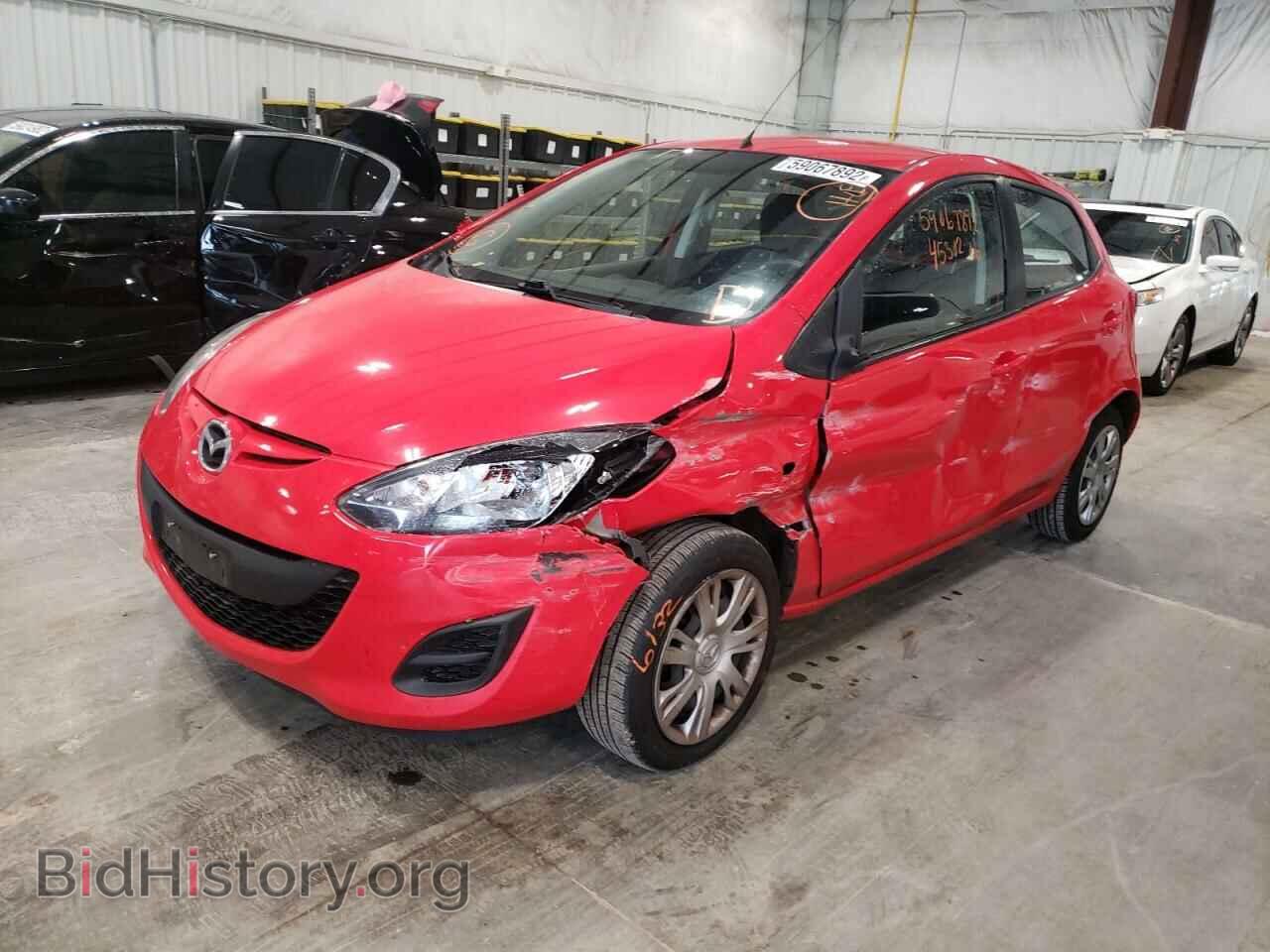 2014 MAZDA 2 - VIN: JM1DE1KYXE0174810 - Фото 2
