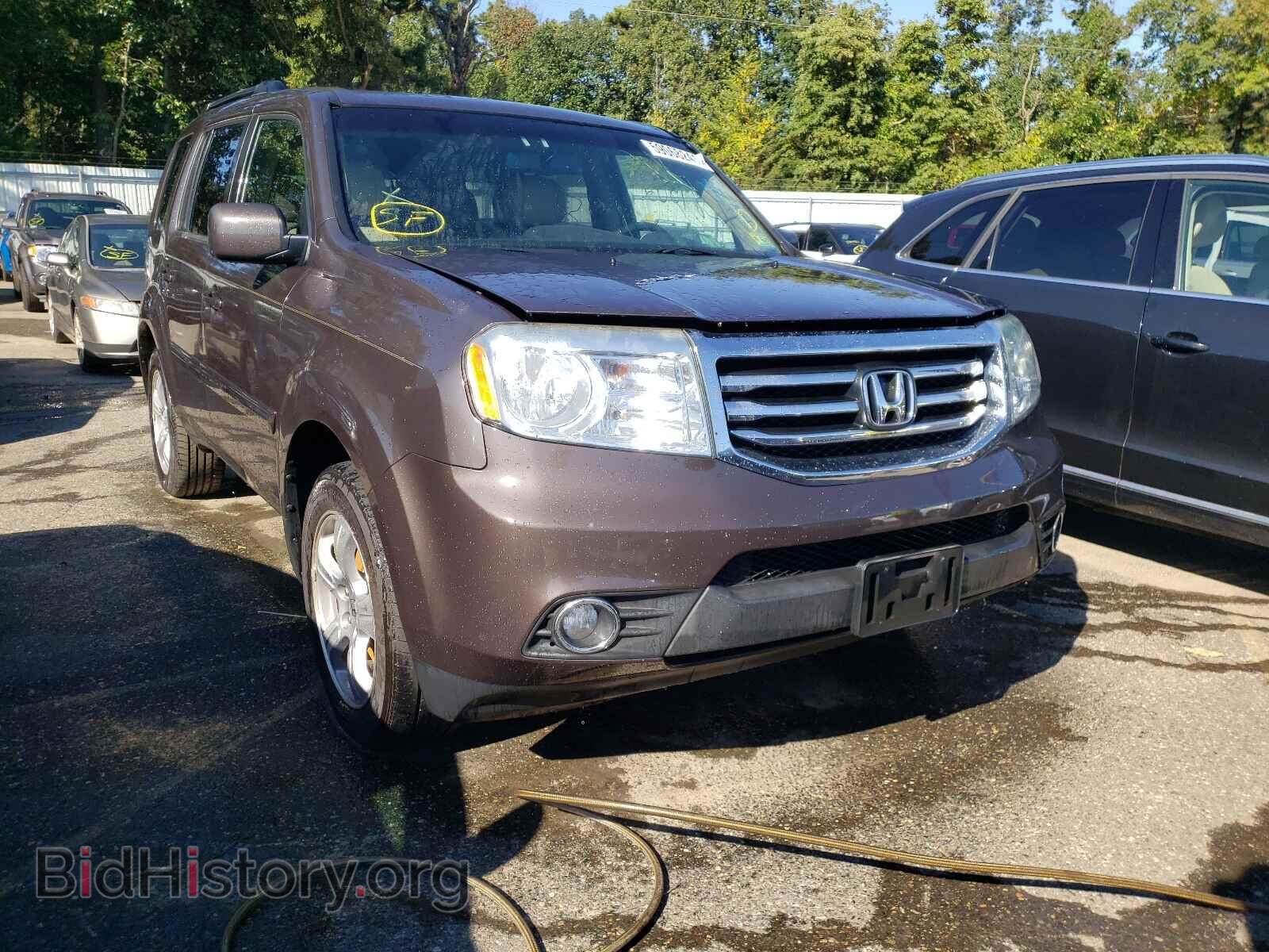 Photo 5FNYF4H56CB032496 - HONDA PILOT 2012
