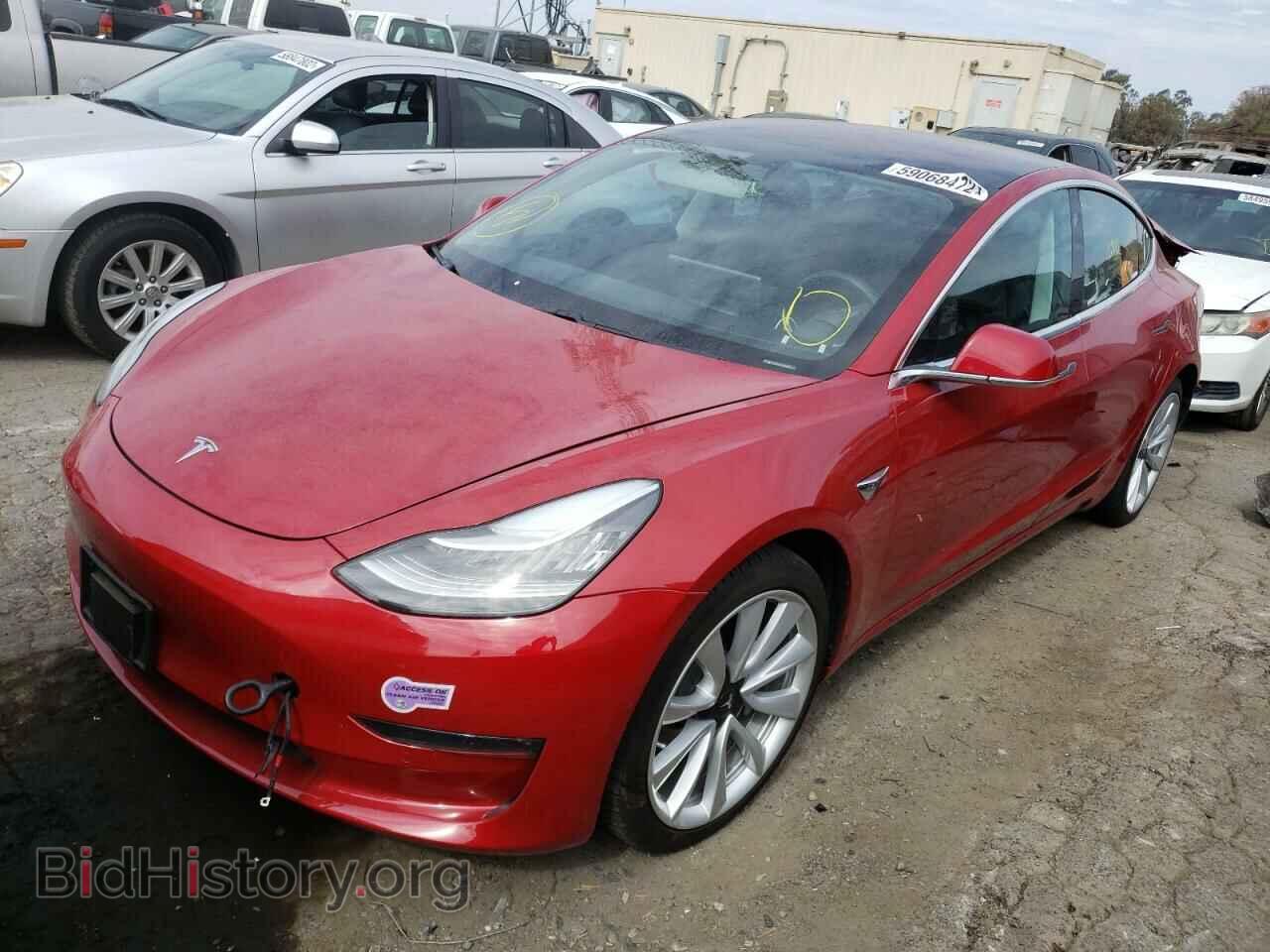 2018 TESLA MODEL 3 - VIN: 5YJ3E1EB9JF065611 - Фото 2