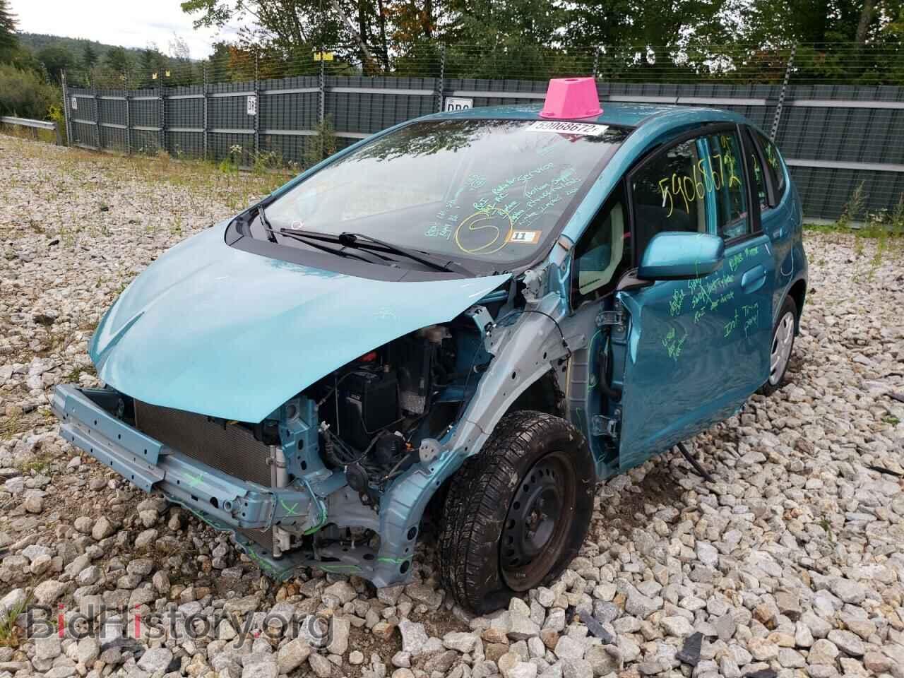 2013 HONDA FIT - VIN: JHMGE8H31DC025201 - Фото 2