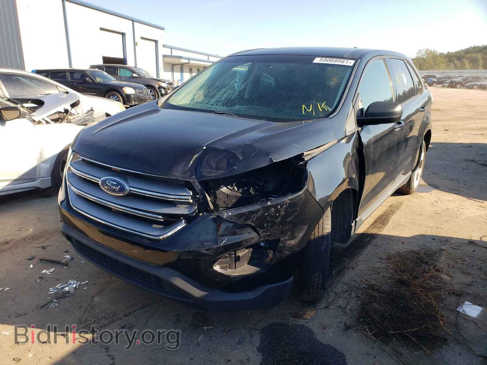 2016 FORD EDGE - VIN: 2FMPK3G94GBB43407 - Фото 2