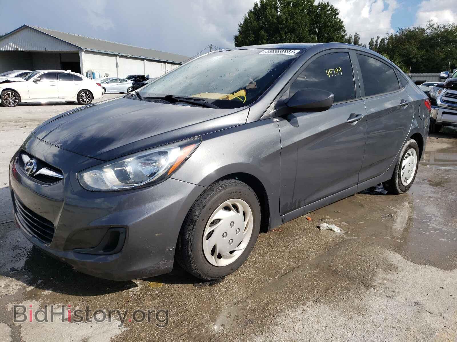2013 HYUNDAI ACCENT - VIN: KMHCT4AE0DU386824 - Фото 2