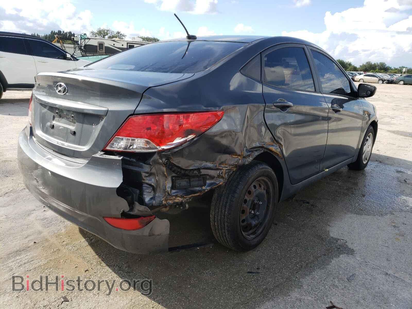 2013 HYUNDAI ACCENT - VIN: KMHCT4AE0DU386824 - Фото 4
