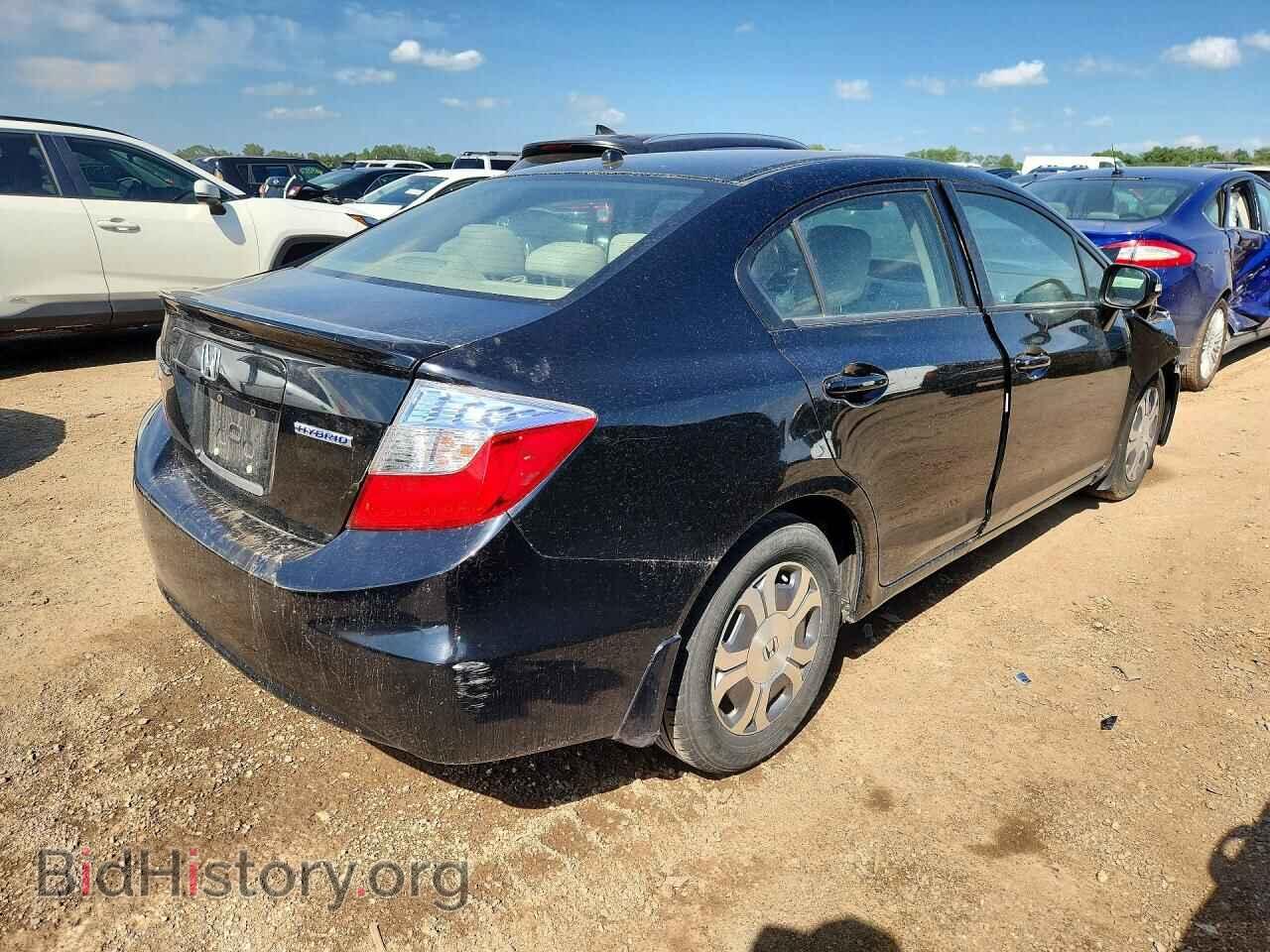 2012 HONDA CIVIC - VIN: JHMFB4F26CS009071 - Фото 3