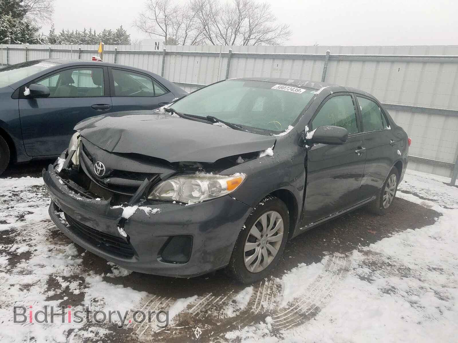 2012 TOYOTA COROLLA BA - VIN: 2T1BU4EE1CC907844 - Фото 2