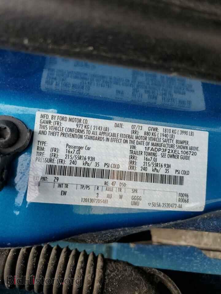 2014 FORD FOCUS - VIN: 1FADP3F2XEL106720 - Photo 12